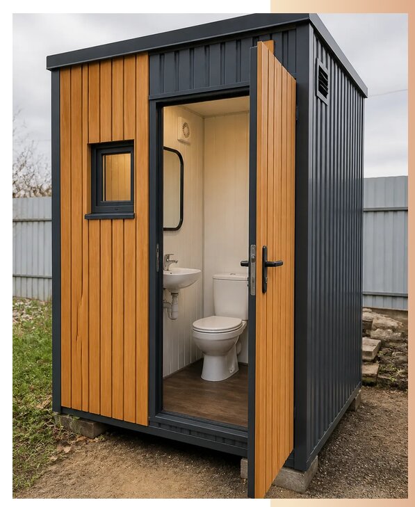 Дачные бытовки с туалетом в Мценске по цене от 182286 р. | БытовкаПрофи-Мцн